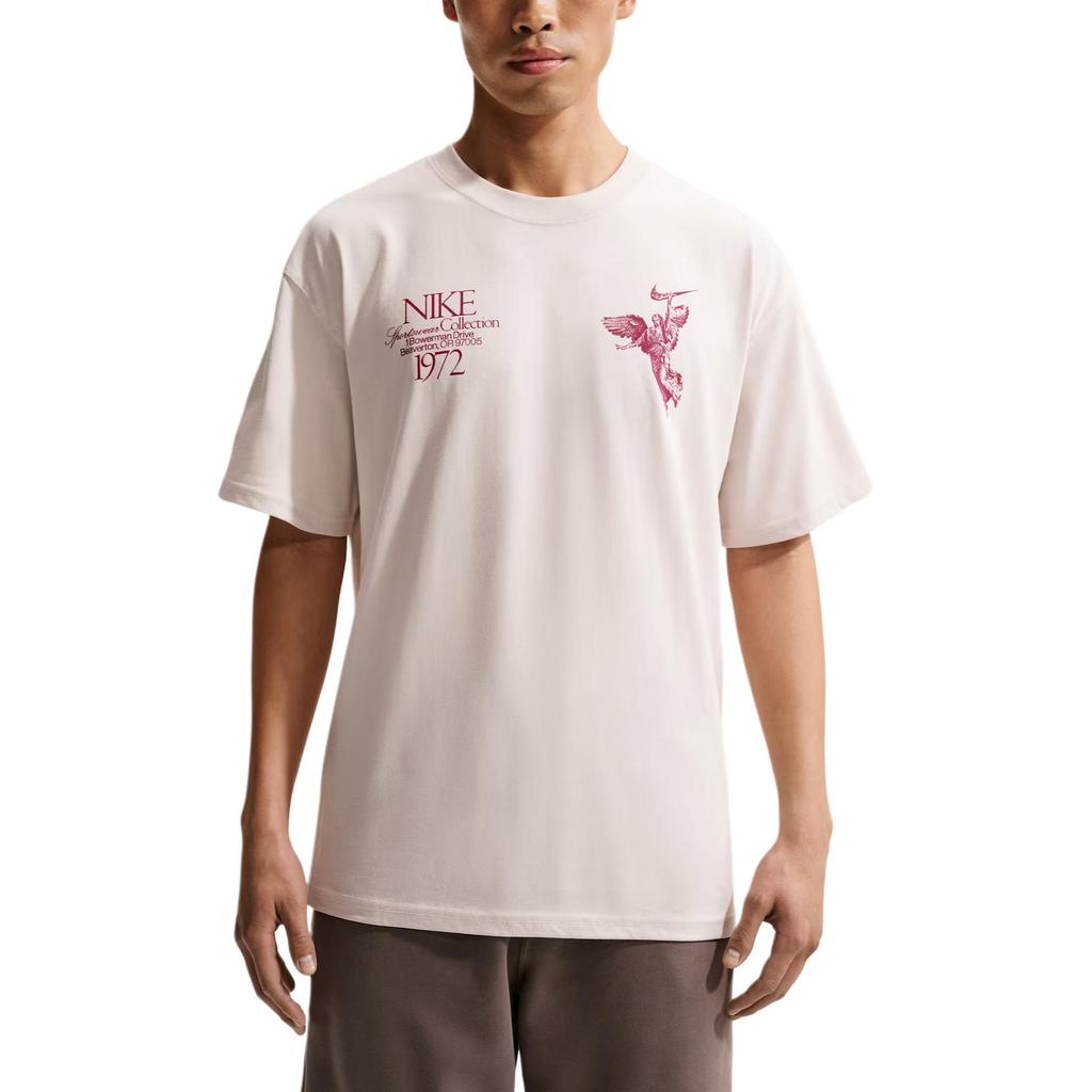 Nike Max90 Sportswear Cotton Loose Fit Pullover Short Sleeve T-Shirt Men Tops HV0168-104