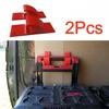 2 Peças Ganchos para Carrinho Vermelhos Para Carrinho Milwaukee Packout Ganchos Cabide de Armazenamento Pesado S&J FAB LTD Organizador de Ferramentas de Oficina