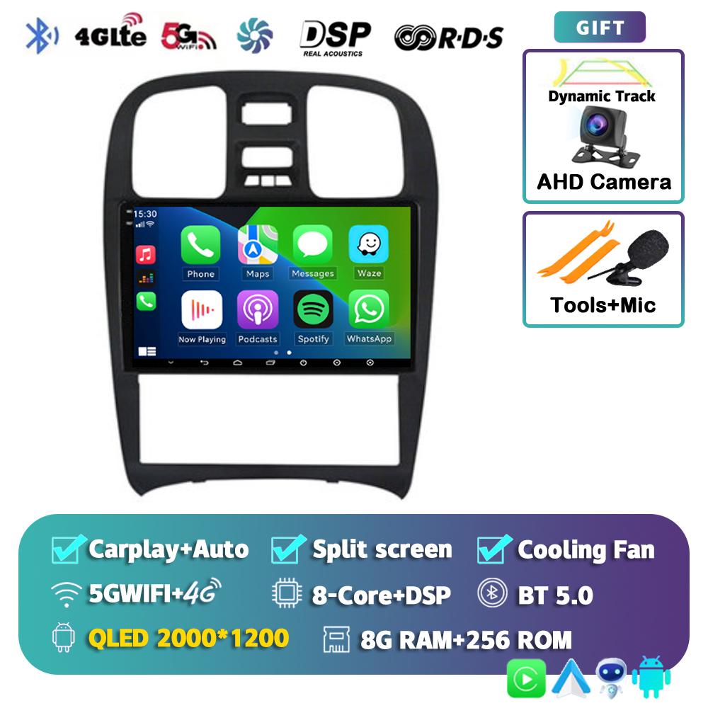 Android 14 DSP Car Radio Multimidia Video Player Navigation GPS For Hyundai Sonata EF 2001 - 2006 2007 2008 2009 2010 2011 2012