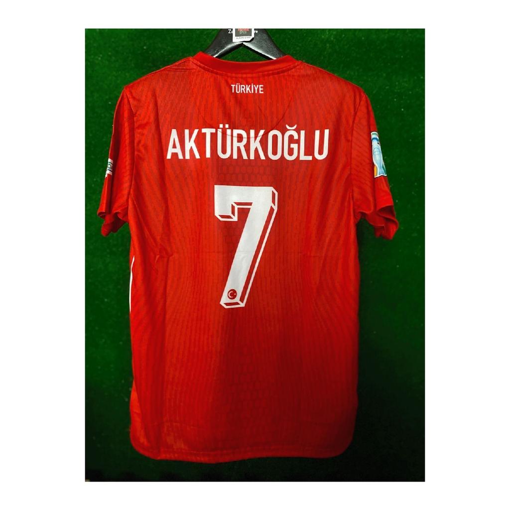 Euro 2024 Trkiye Kerem Katrkolu Jersey (red)