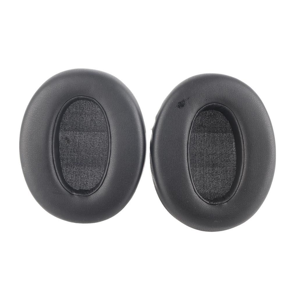 Ear Cushions Replacement Soft Protein Leather Noise Isolation Foam Thickened Ear Pads for WH XB910N Headphones