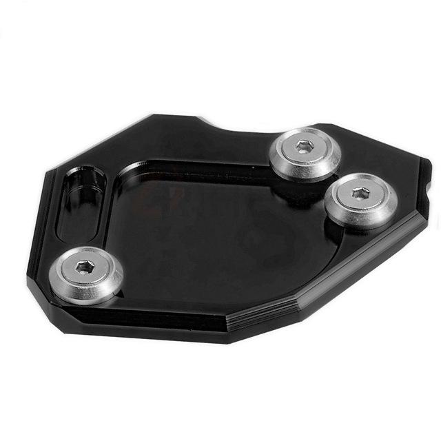 Motorcycle Stand Kickstand Aluminum Side Stand Plate Enlarge Base for BMW F800GS 08-15