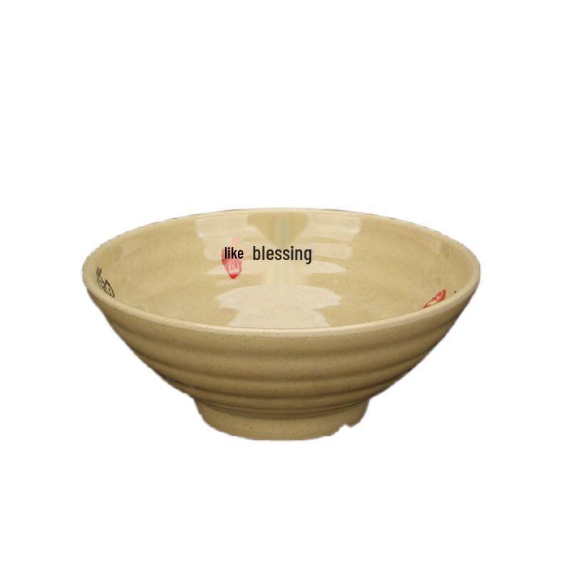 Qianxing Chinese Style 8-inch Melamine Bowls - Set of 10