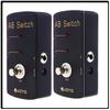 JOYO JF-30 AB SWITCH A/B Line Selector Pedal 2 Output Effects Switch Guitar Pedal in Loop A Directly to Line B Function