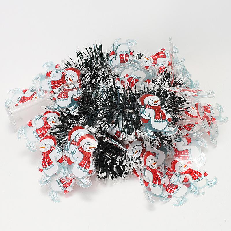 

1pc Premium Christmas Garland with 5 m 50 Bulbs Festive Lights String- Party Supplies & Scene Setup, Best for Christmas, 5m 50 Bulbs