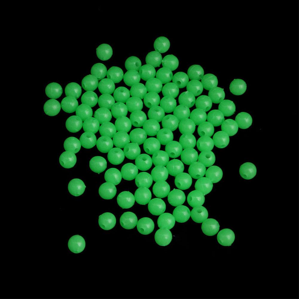 Fishing 100x Quality Luminous For SEA Fishing Beads Rig Lures Floating