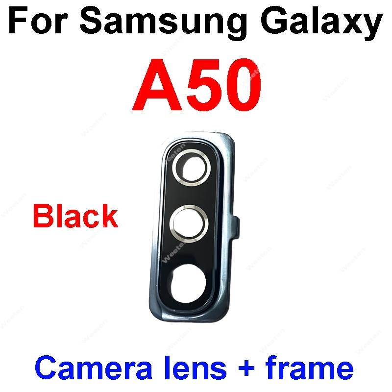 Camera Lens Frame Use For Samsung Galaxy A50 A70 A80 SM-A505F SM-A705F SM-A805F WEETEN Rear Back Camera Glass Lens Holder Parts