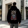 Men's Breathable 2D Print Hoodie - Comfy Versatile Casual Sweatshirt for Daily & Halloween Wear