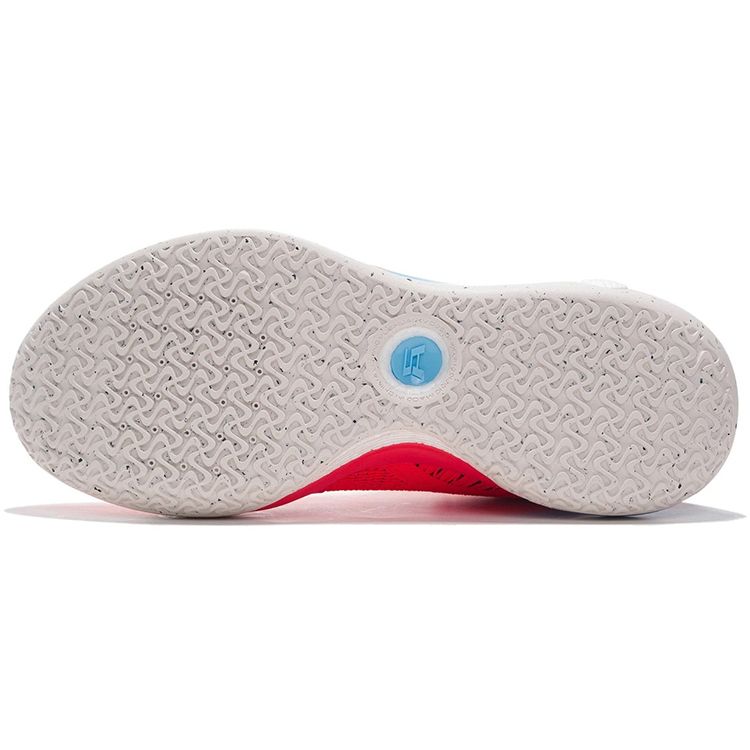 Li Ning Yu Shuai 15 V2 Anti-Slip Durable Low-Top Basketball Shoes Fluorescent Flame Red Men sneaker ABAS007-3