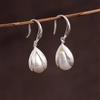 Pearl Bud Ear Hooks: Women's Luxury Retro-style Earrings with a Niche Design