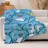 Cartoon cute Capoo Blanket For Sofa Office Bed Plane Travel Sleep Read Relax Camping Soft And Warm