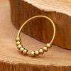 Anxiety Relief Spinner Ring 316L Stainless Steel Balls Beads Ring Rotate Freely For Men Women   Jewelry Gifts