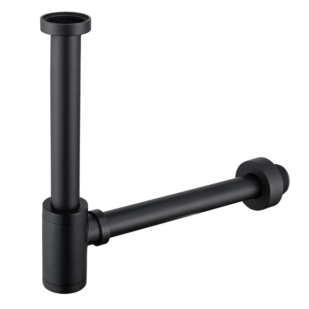 High Quality Bathroom Deodorization Insect Stopper P-Trap Bathroom Sink Siphon Drain Sewer Pipe Kit Bi-Material Drain Fitting