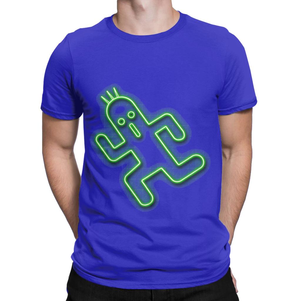 Neon Cactuar fFinal Fantasy Novelty Graphic 100 Cotton TShirt fFinal Fantasy Tees Tops For Unisex