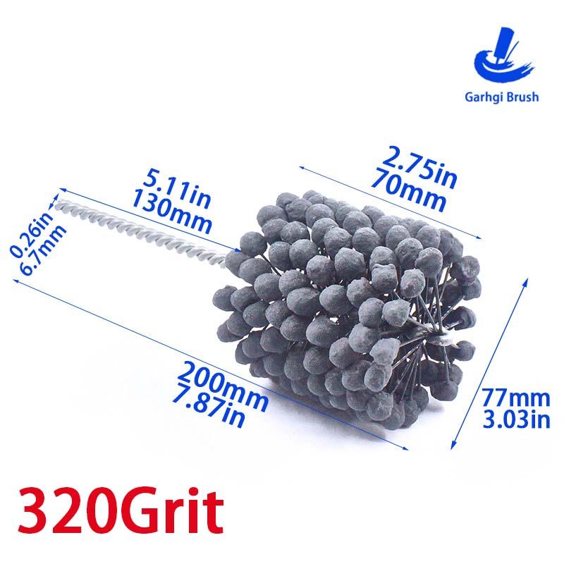 HOT SALE 105MM Cylinder Hone Brushes Flexible Bore Rotary Honing Tool Engine Camshaft Motorcycle Car Grinding Deburring Metal