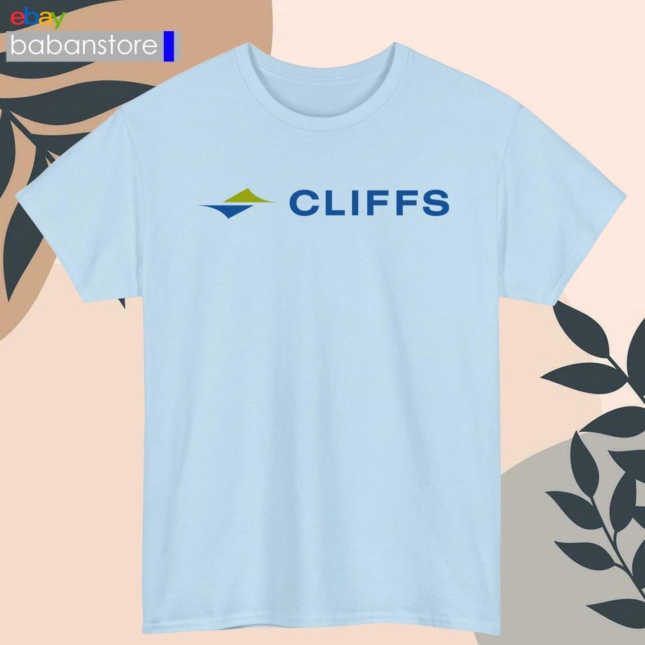 Cleveland-Cliffs Company Logo Black/White/Grey/Navy/Red/Light Blue T shirt S-5XL M