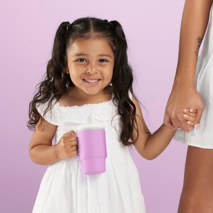 Ma première tasse - INFANTINO - Silicone - Mauve lila