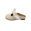 Flat Bottom Soft Bottom Bag Head Half Slippers Women's Outer Wear 2025 New Spring and Summer Cool Slippers Mary Jane Gentle Evening Shoes