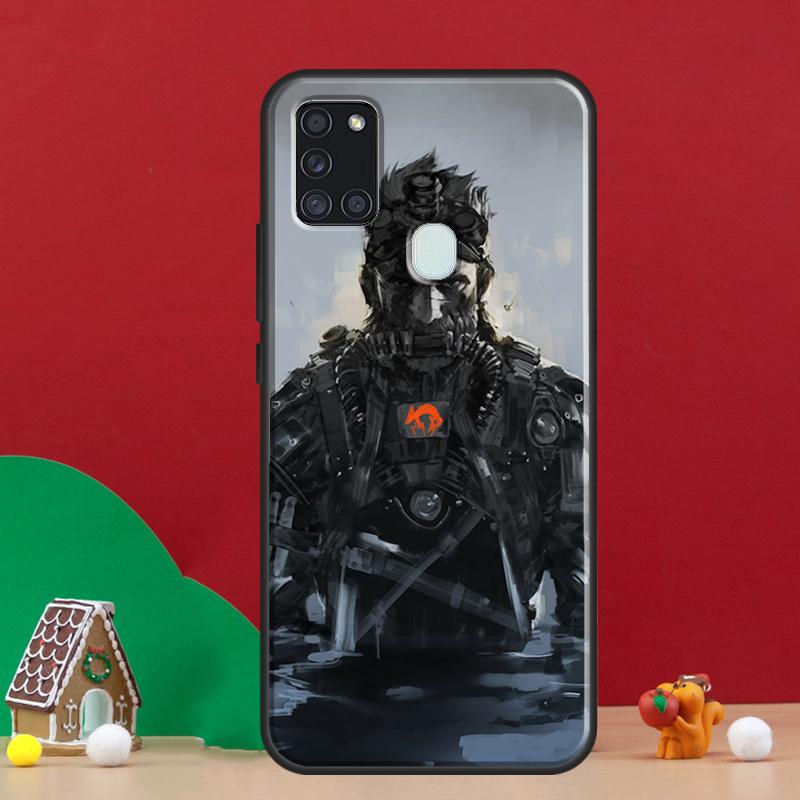 Metal Gear Solid Cover For Samsung Galaxy A54 A34 A14 A32 A12 A22 A52 A72 A13 A33 A53 A50 A52S A51 A71 Back Case