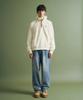 Seteo Lawton Half Zip-Up Sweatshirt Cream
