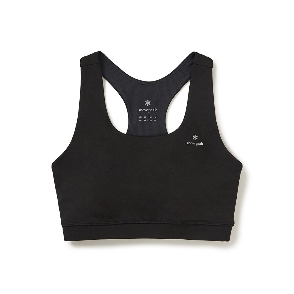 [Snowpeak] Water Women's Bra Top Black (S25MWWSW01)