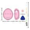 Clear Case for Tamagotchi Paradise Electronic Pet Accessories Protective Sleeve Case with Lanyard Scratch-Resistant Dust-Proof