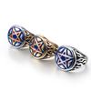 2026 European and American Fashion Retro, New Five-pointed Star Epoxy Men's Index Finger Personalized Ring