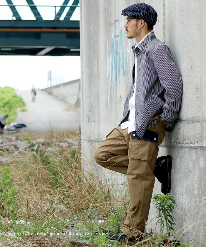 Kojima Jeans HICKORY Basic XXL Pánská kombinéza,