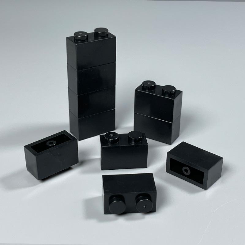 Small Particle Building Blocks: 1x2 High-Hole Brick 3004 - Basic Wall Brick Toy Accessories