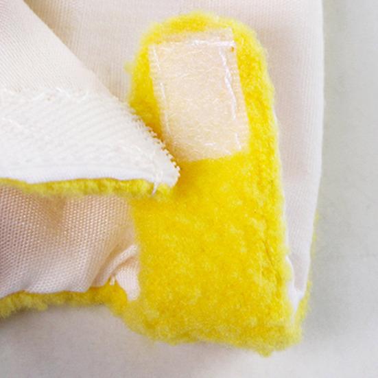 Felpe Uccelli Gialli Costume Cosplay Pappagallo Forma Ananas Tuta da Volo per Cenerino Parrocchetto Calopsitta Conuro Ondulato