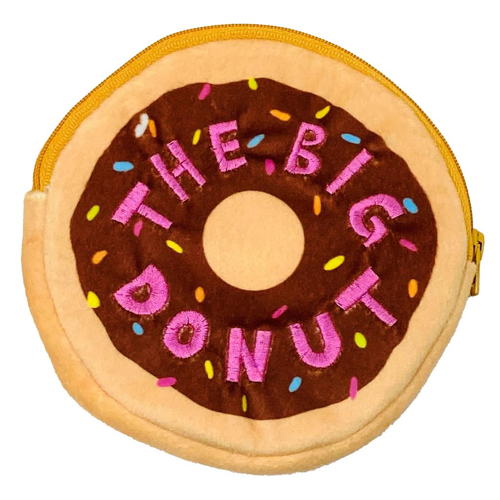 MORIPiLO Zootopia Tissue Case, Disney Merchandise, Small Item Case, Plush Pouch, Cute, 13x13cm (Donut Brown), Disney Character, Morishita Pillow