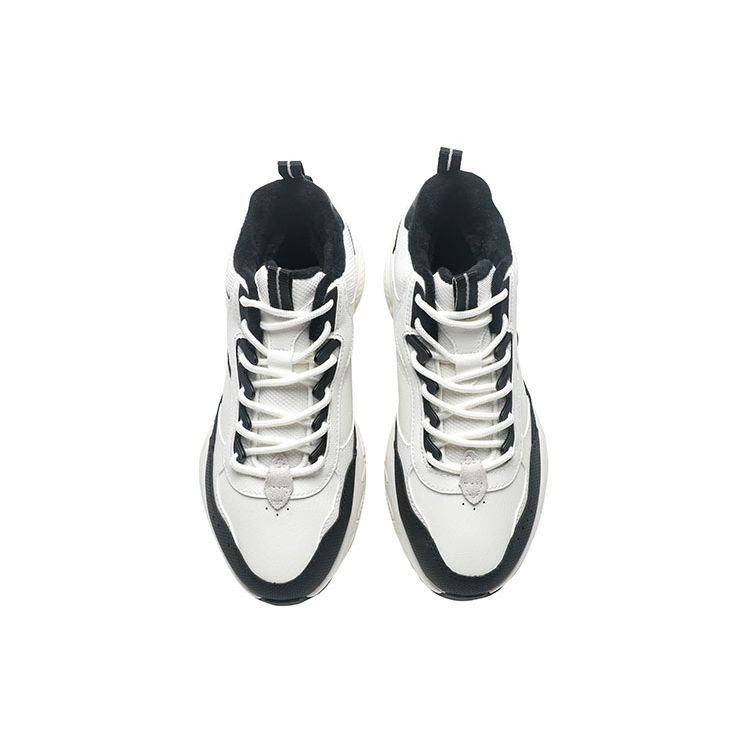 Anta 982 High Top Casual Sneakers Men Black White 912348981-2