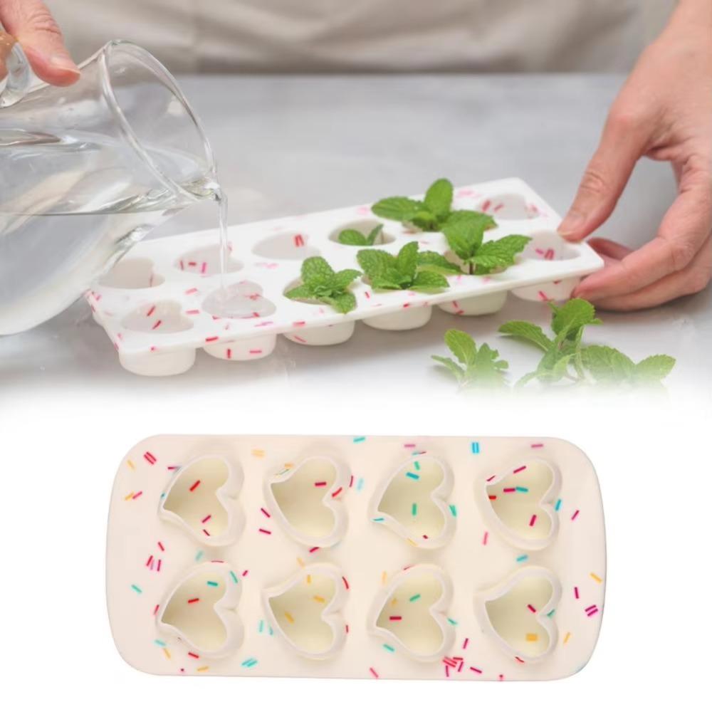 Silicone Ice Cube Maker Star/Heart Shape Ice Ball Tray Kitchen Gadgets Ice Cube Mold  Summer