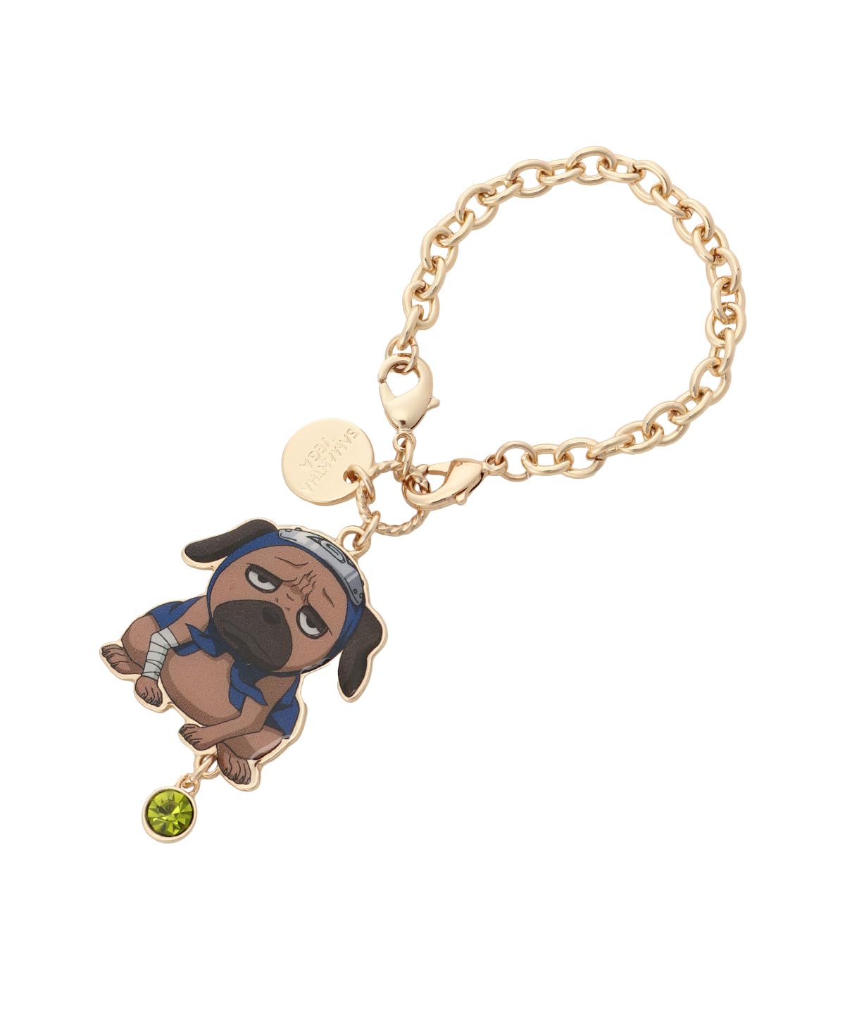 Collaboration Collection Charm  NARUTO Shippuden   Pakkun  2-Way золотой