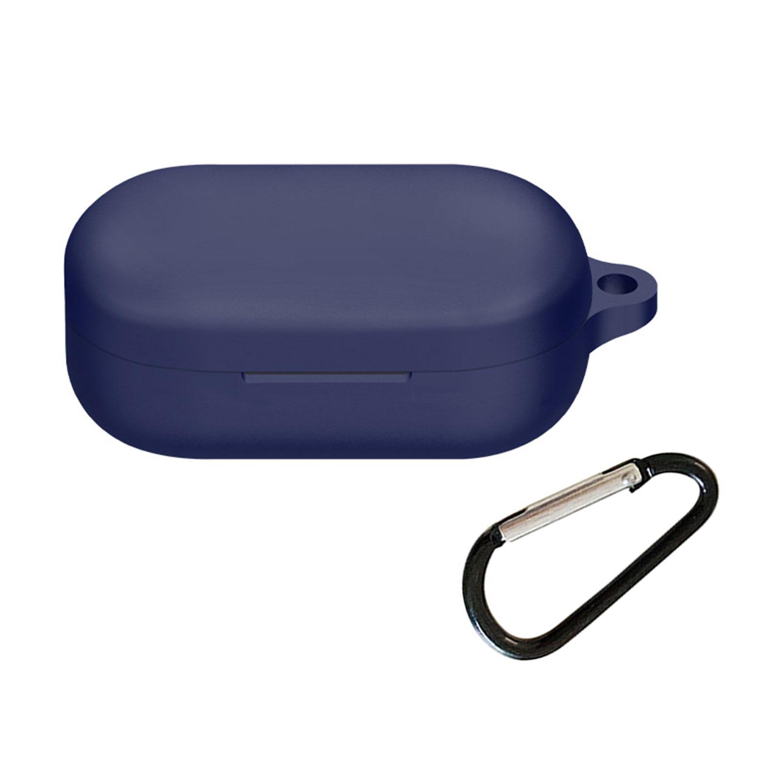 

Convenient Rubber Cover Stylish Protections Case Lightweight Earphone Protective Case Scratch Resistant Case for Buds V темно-синього кольору