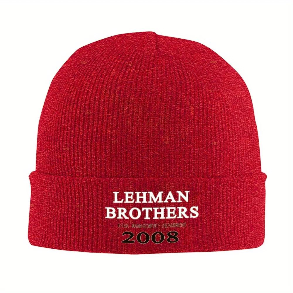 

New pc LehUnisex Brothers Beanie Hats Risk UnisexageUnisext DepartUnisext Knit Hat Outdoor Warm Adult Caps Street YK Bonnet Hats