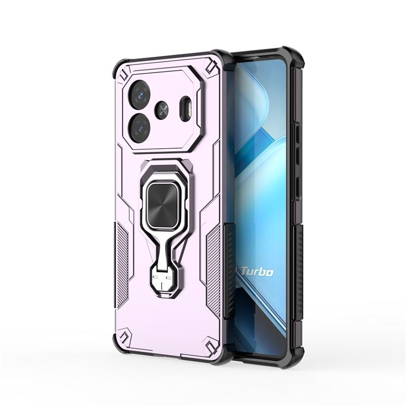 Anti-Slip Phone Case For Vivo iQOO Z9 Magnetic Suction Stand Phone Holder Cover iQOO Z9 Z10 Turbo Pro Case For Vivo iQOO Z9 Case