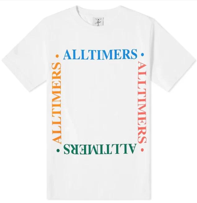 Alltimers Skate Streetwear Box Em Out Tee Mens Tshirt Black or White 4XL