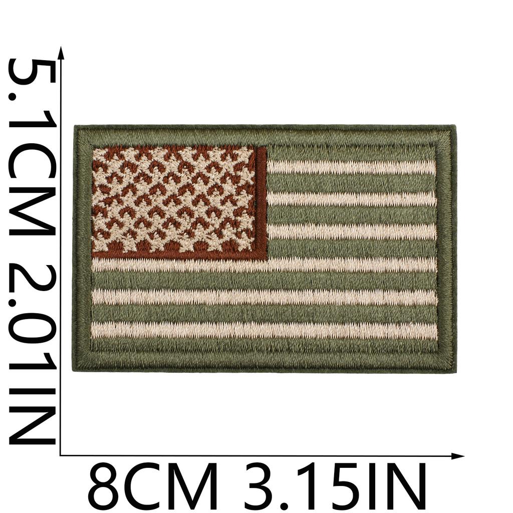 Pilot Embroidery Cloth Sticker Clothes Decorative Patch Sticker American Flag Embroidery Label Military Fan Morale Medal Embroidery Patch