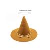 Comfortable Witch Hat Adult Teen Halloween Parties Witch Hat Practical Adult Cosplay Hat for Carnivals Photography