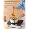 Extra Thick Bailer 304 Stainless Steel Spoon Water Ladle Kitchen Extended Handle Canteen Porridge Ladel Soup Scoop Bailer