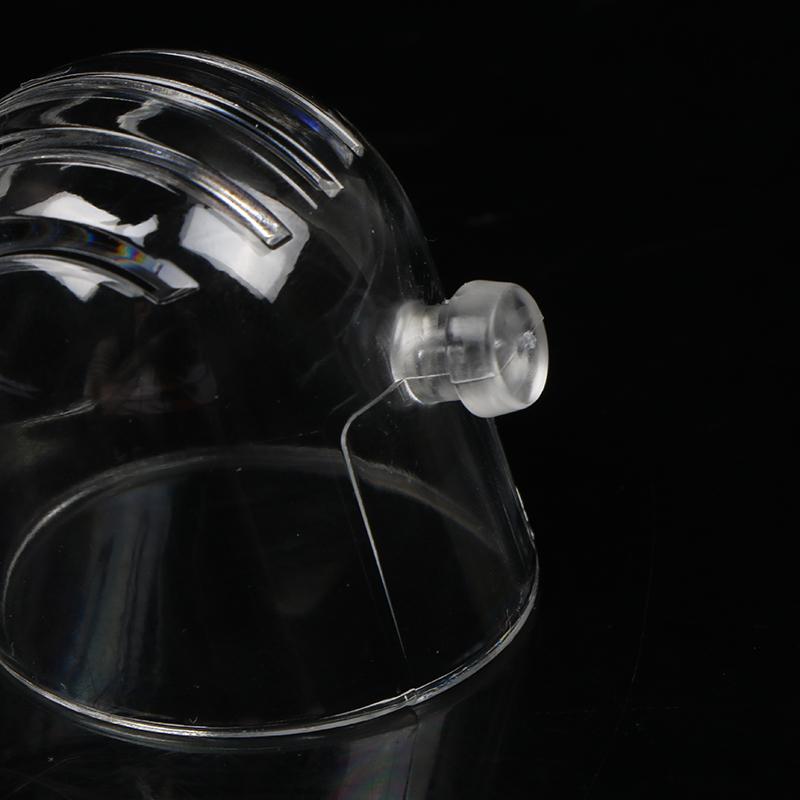 Aquarium Decor Hanging Fish Tank Mini Acrylic Pot Water Potted Planting Cup