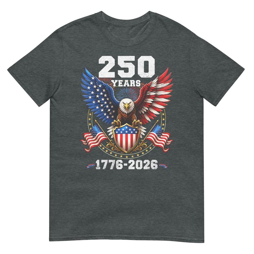 250 Anniversary Usa Patriotic 250 Years American 4th Of July TShirt