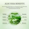 Aloe Vera Gel-Brightens Evens Skin Tone-Rich In Vitamins, Minerals And Enzymes-Suitable For All Skin Types, 200g