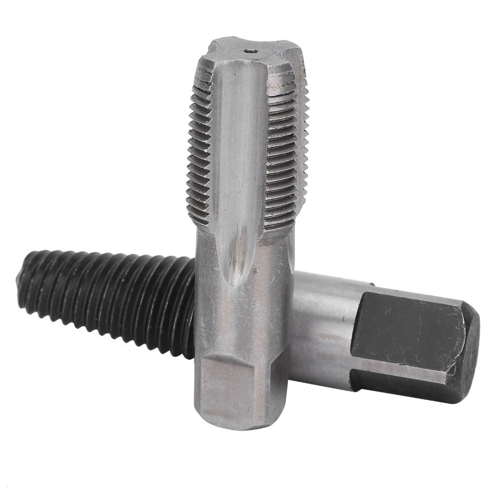 2pcs 3/4 Inch Size Broken Screw Remover Steel Material Pipe Extractor Tool Broken Screw Removal