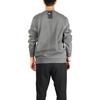 Nike Sweatshirts Men's Gray Crew Neck Moderate Regular 916609-071
