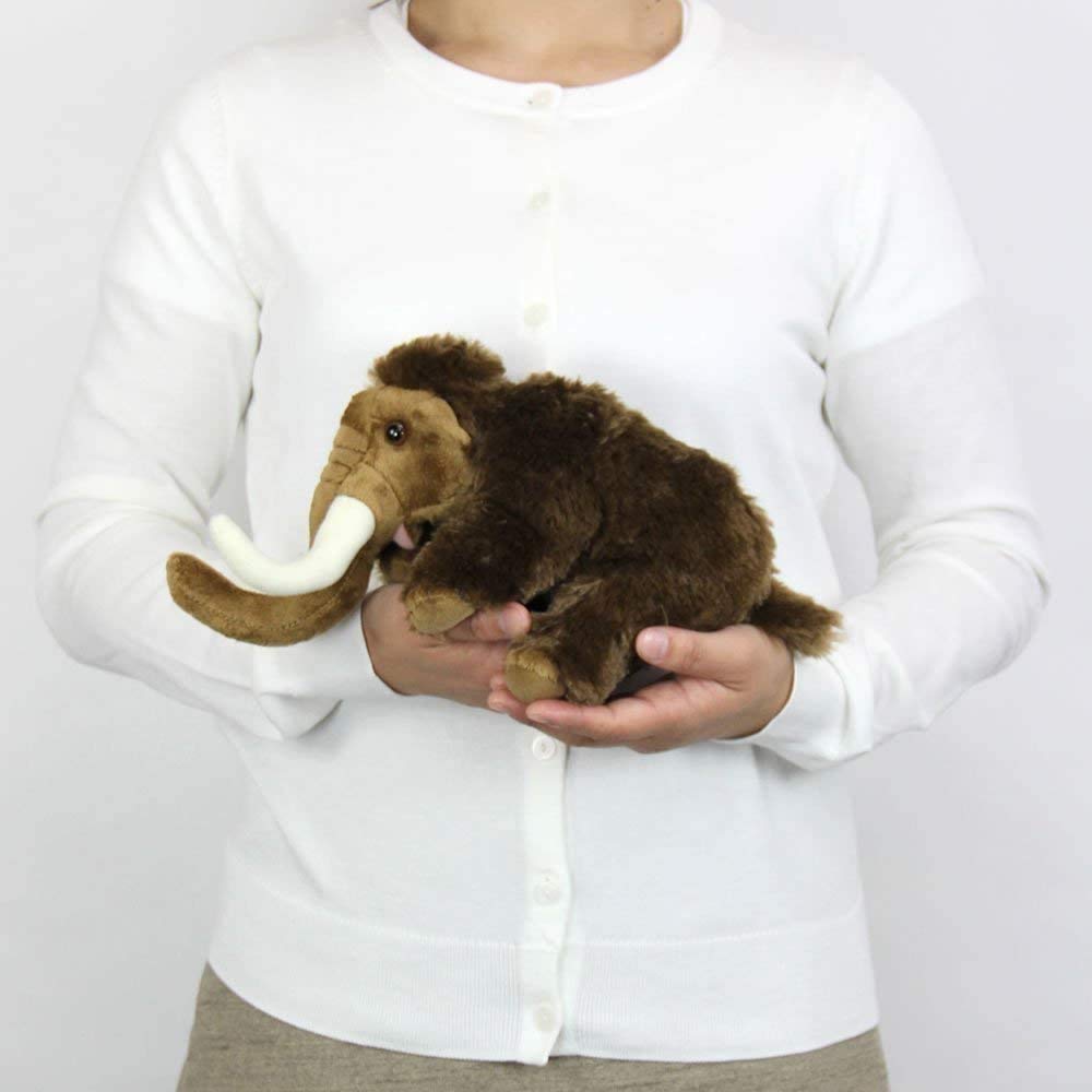 Calorata Mammoth Plush Toy Realistic Animal Toy Doll Gift Present Birthday Christmas Present (Sitting Series/Soft Touch) (Twice Tested) /