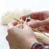 1Pcs Knitting Loop Adjustable Open Ring Webbing Jewelry Crochet Knitting Finger Wear Thimble Yarn Guide Tools Sewing Accessory