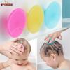 Soft Silicone Baby Bath Brush Scalp Massage Hair Washing Brush for Newborn Kids Shower Shampoo Cleaning
