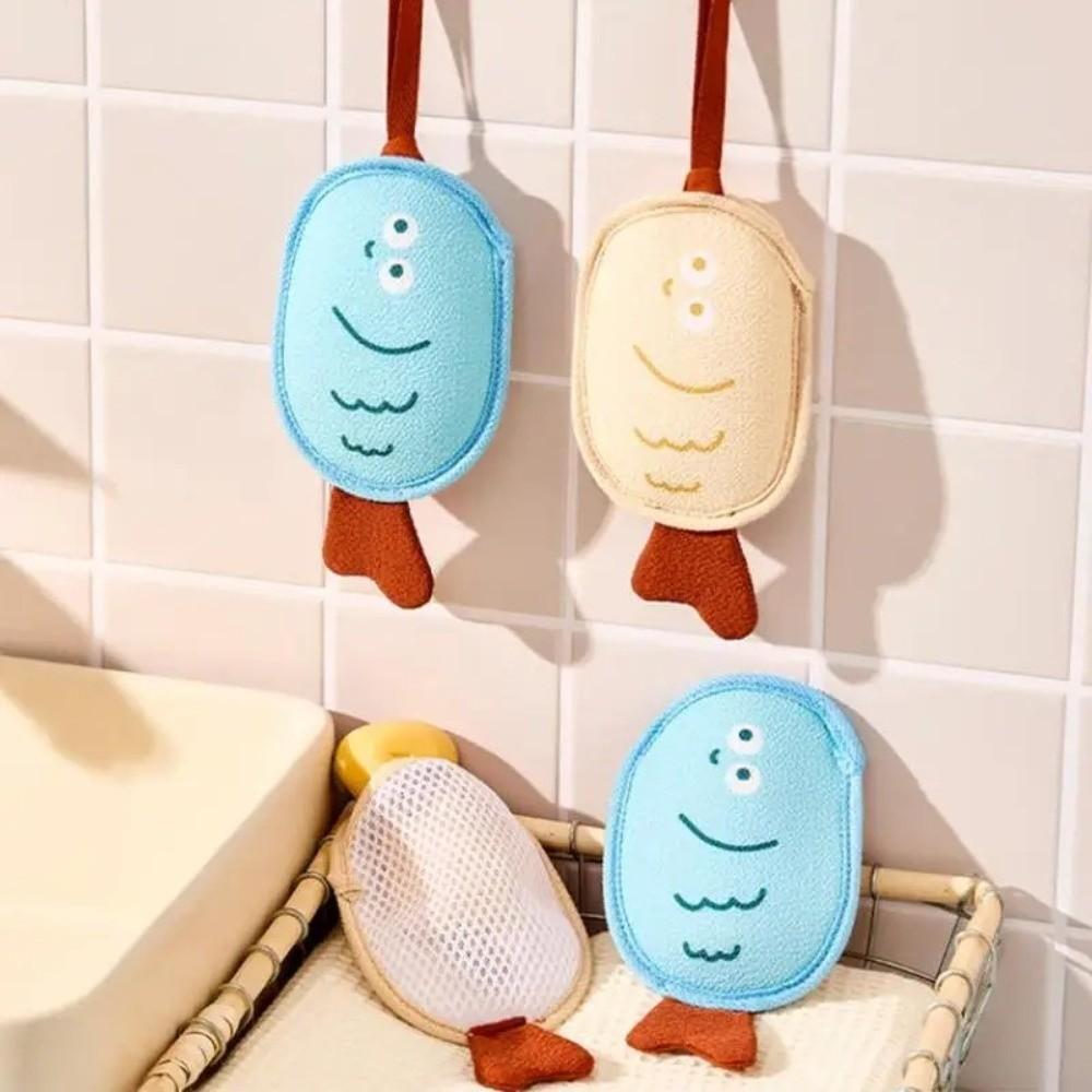 Quick Lather Mesh Soap Foaming Net Exfoliating Dense Bubbles Soap Foaming Net Bag Foaming Mesh Bath Mesh Sponge